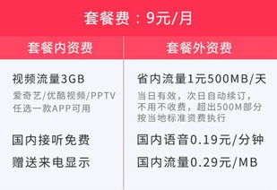 移动哪种卡流量多月租便宜流量大卡年付更优惠，详解移动月租卡选择