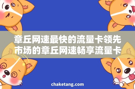 章丘网速最快的流量卡领先市场的章丘网速畅享流量卡，足以满足您的需求！