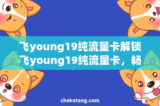 飞young19纯流量卡解锁飞young19纯流量卡，畅享更高速流量