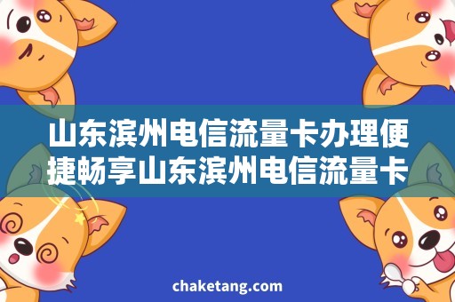 山东滨州电信流量卡办理便捷畅享山东滨州电信流量卡，网络畅通无阻！